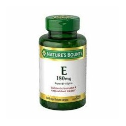 Nature' Bounty Vitamin E. 180mg, 120 Softgels