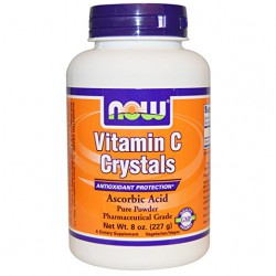 Now Foods vitamin C  Ascorbic Acid Fine Powder, 8oz