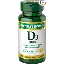 Nature's BountyVitamin D3 1000 100 mg, 120 Softgels