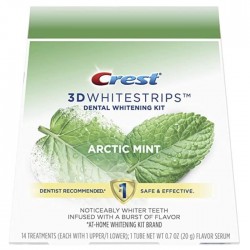 Crest 3DWhitestrips Bandes de blanchiment des dents aromatisées - Arctic Mint