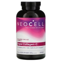 Neocell Super Collagen + C, Collagen Type 1 & 3 360 tablettes