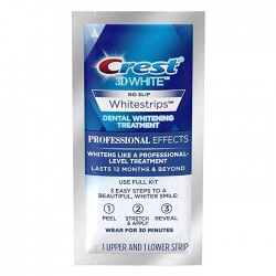 Crest 3d white professional effects 2 strips / 1 treatment