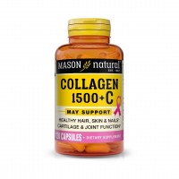 Mason Natural Collagen 1500 plus  vitamin C. 120 capsules